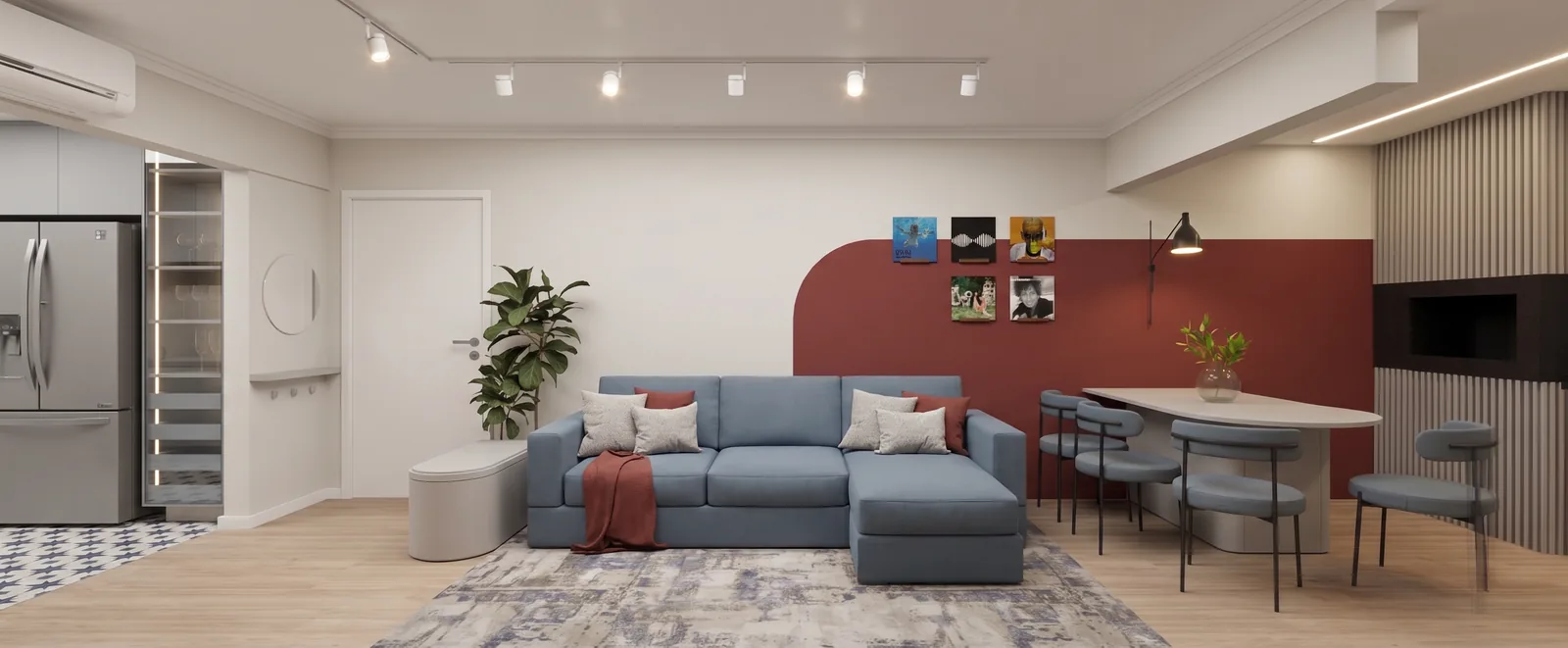 Resultado SpaceNode — render fotorrealista